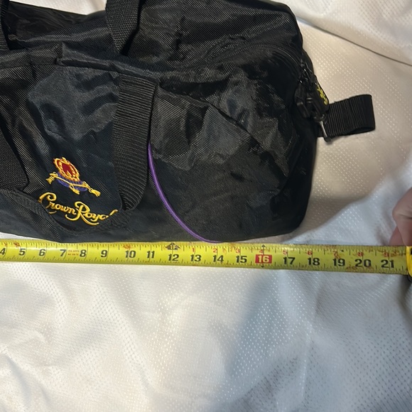 Crown Royal Gym Bag Canadian Whisky Duffel Bag Whiskey Medium Luggage - Picture 6 of 7